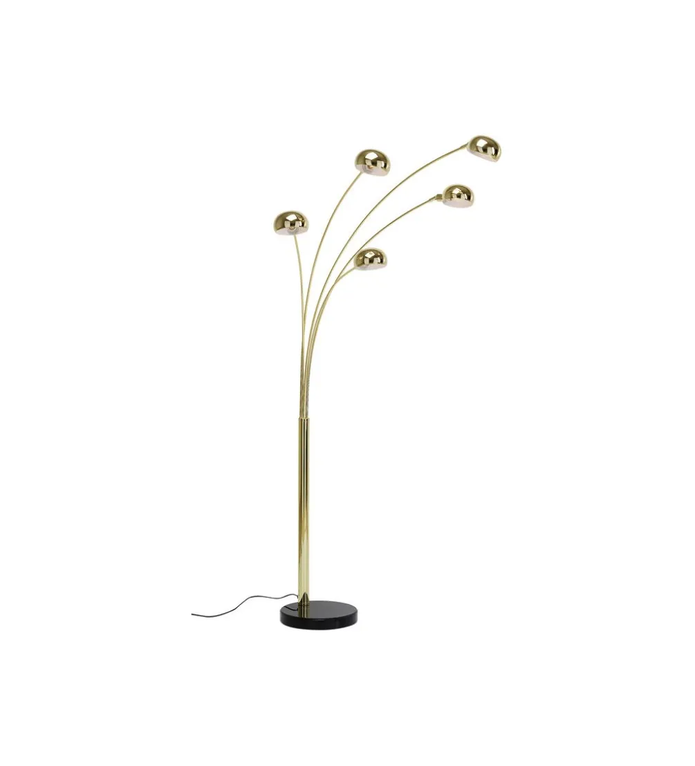 Lampa podłogowa FIVE FINGERS 215 cm złota