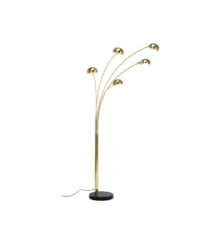 Lampa podłogowa FIVE FINGERS 215 cm złota