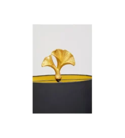 Lampa podłogowa GINKGO LEAFS 129 cm złoty