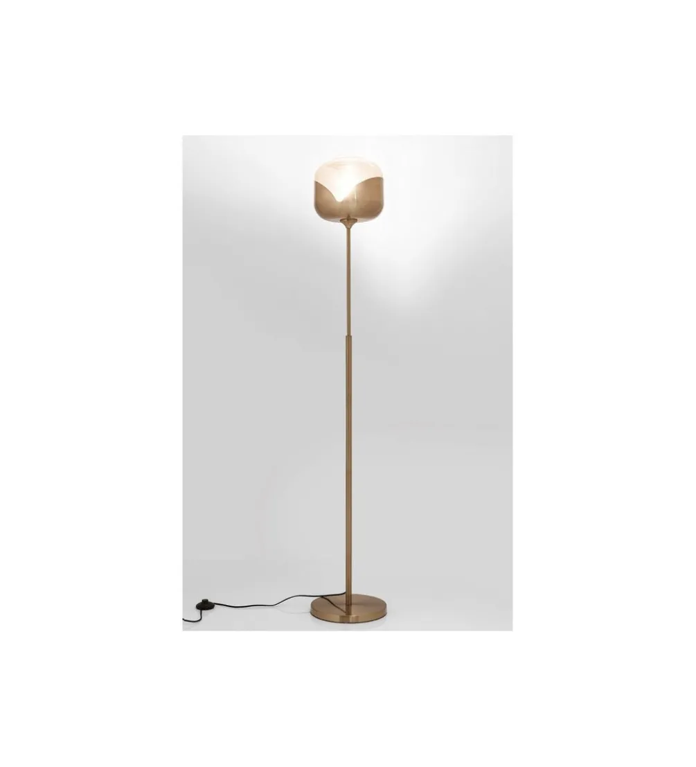 Lampa podłogowa Golden Goblet 160 cm złota