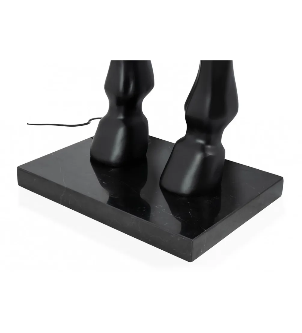 Lampa podłogowa Horse Stand M czarna