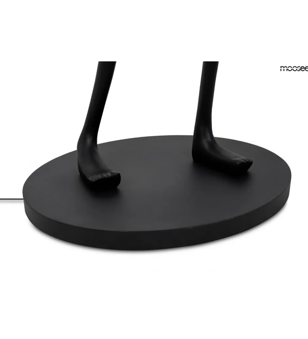 Lampa podłogowa HUMAN 180 cm czarna
