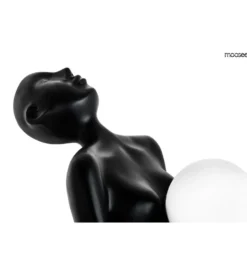 Lampa podłogowa HUMAN 180 cm czarna