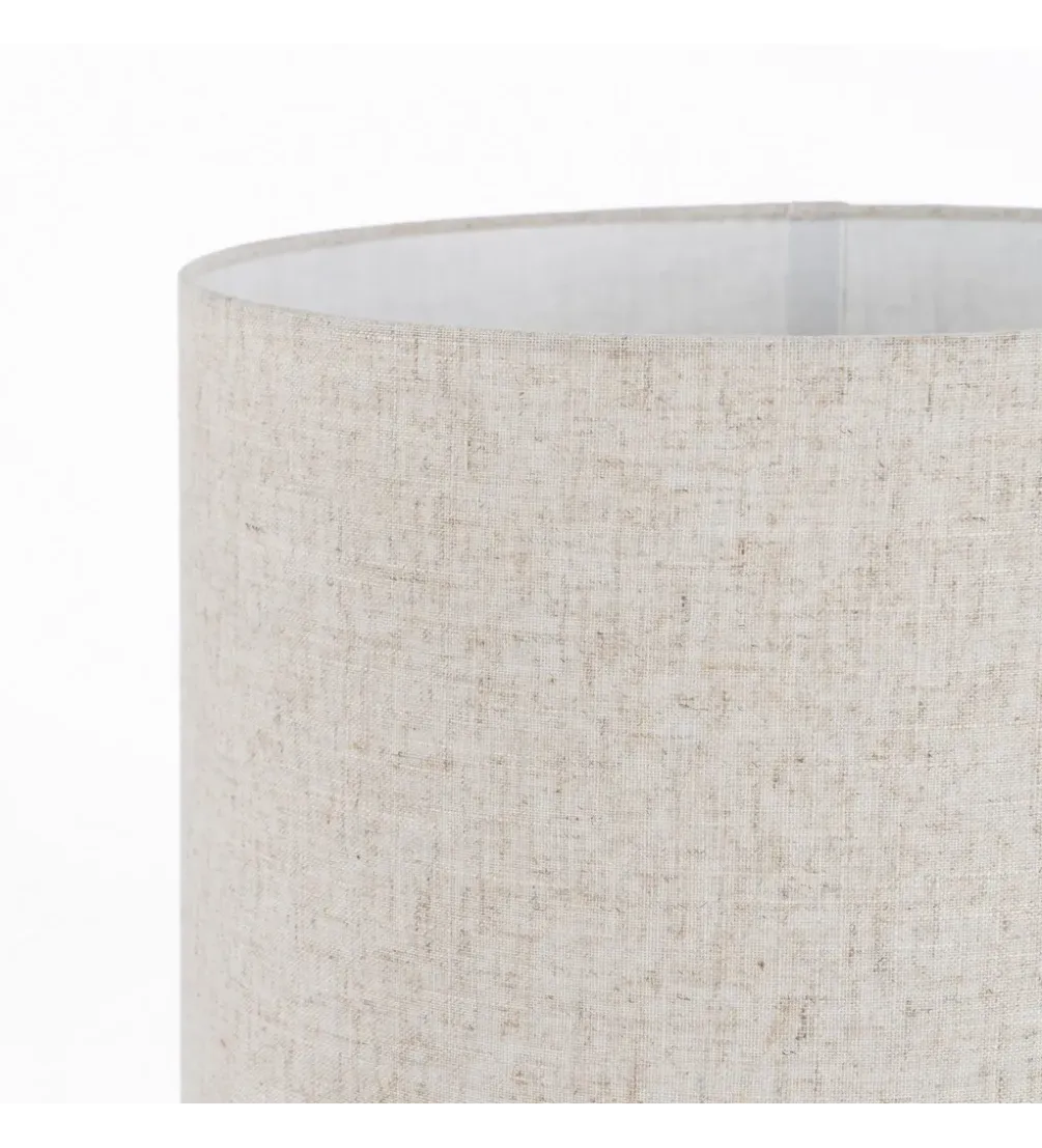 Lampa podłogowa LEKATU 128 cm kremowa