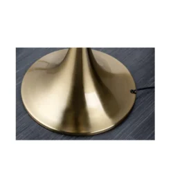 Lampa podłogowa Lucie 160 cm czarno złota