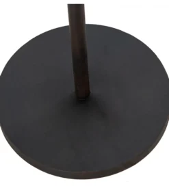 Lampa podłogowa LUTER 148 cm czarna