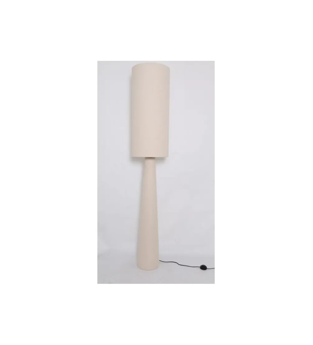 Lampa podłogowa MARLEEN 190 cm boucle beżowa