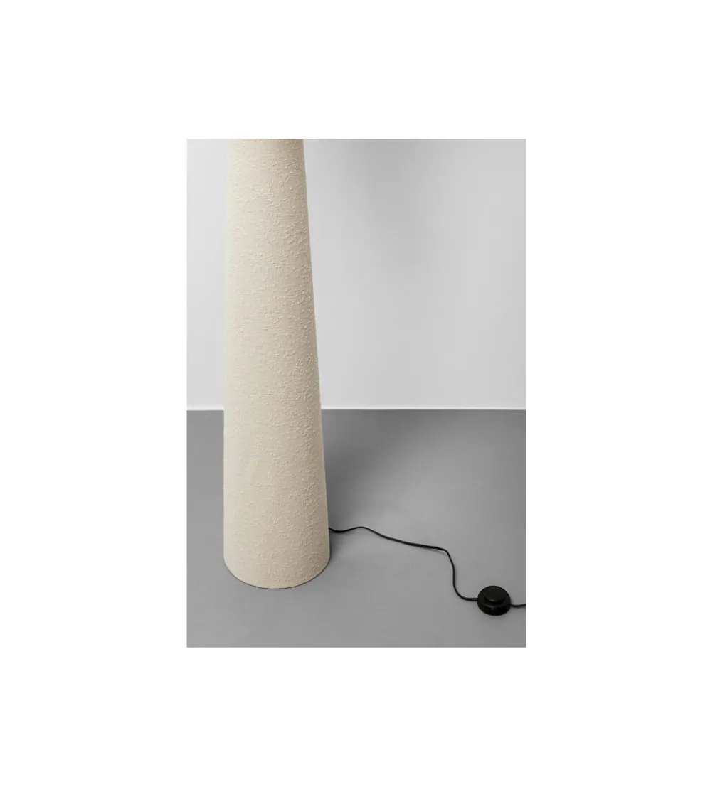 Lampa podłogowa MARLEEN 190 cm boucle beżowa