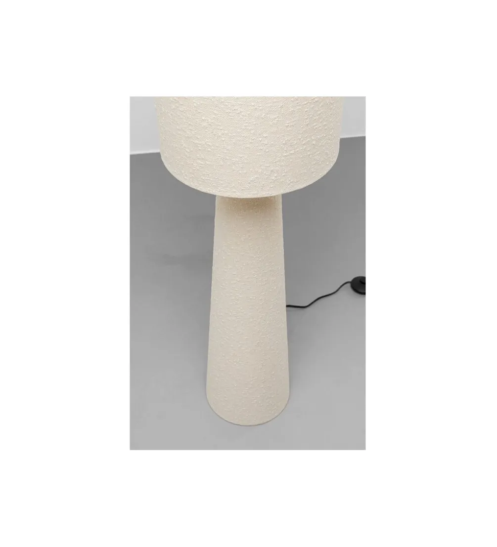 Lampa podłogowa MARLEEN 130 cm boucle beżowa