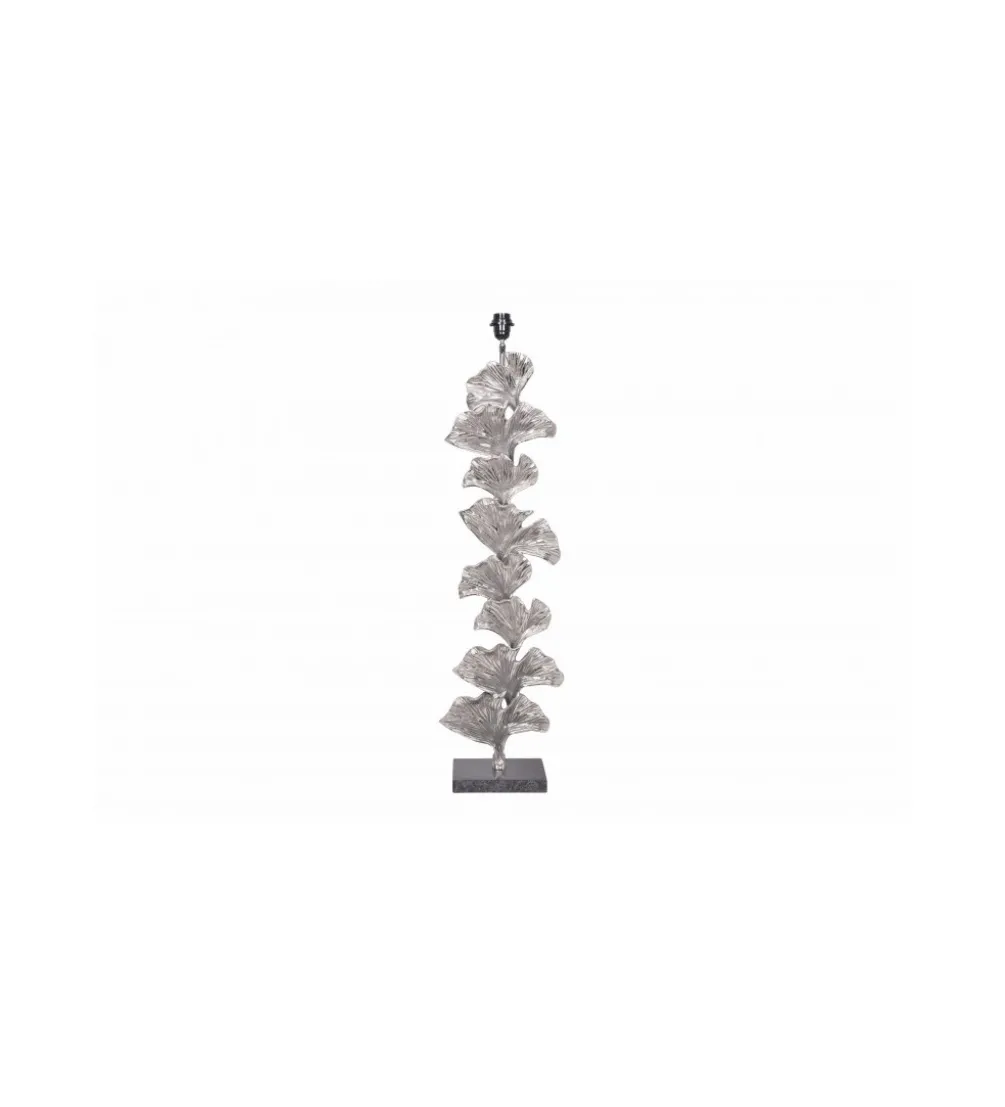 Lampa podłogowa Morella 122 cm srebrna