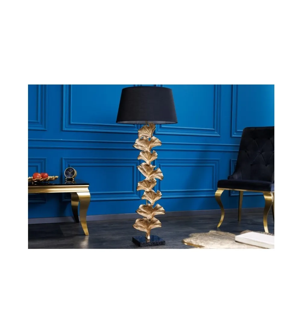 Lampa podłogowa Morella 122 cm złota