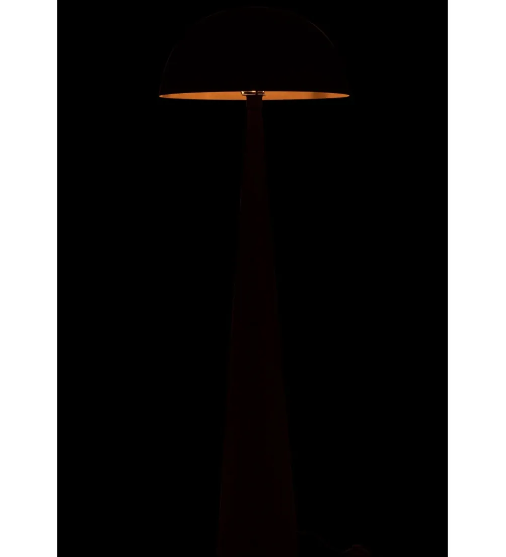 Lampa podłogowa Mushroom 148 cm czarna