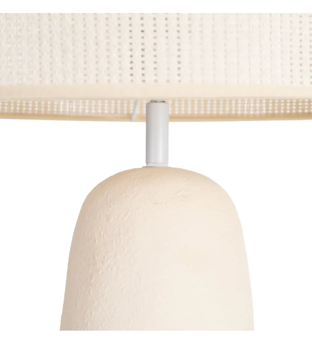 Lampa podłogowa OTAMENK 105 cm kremowa