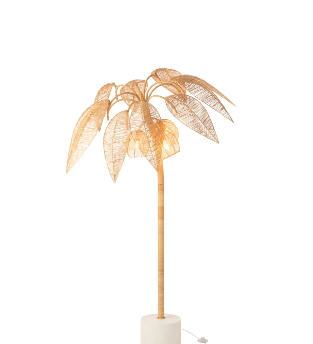 Lampa podłogowa PALMA KOKOSOWA 150 cm naturalna