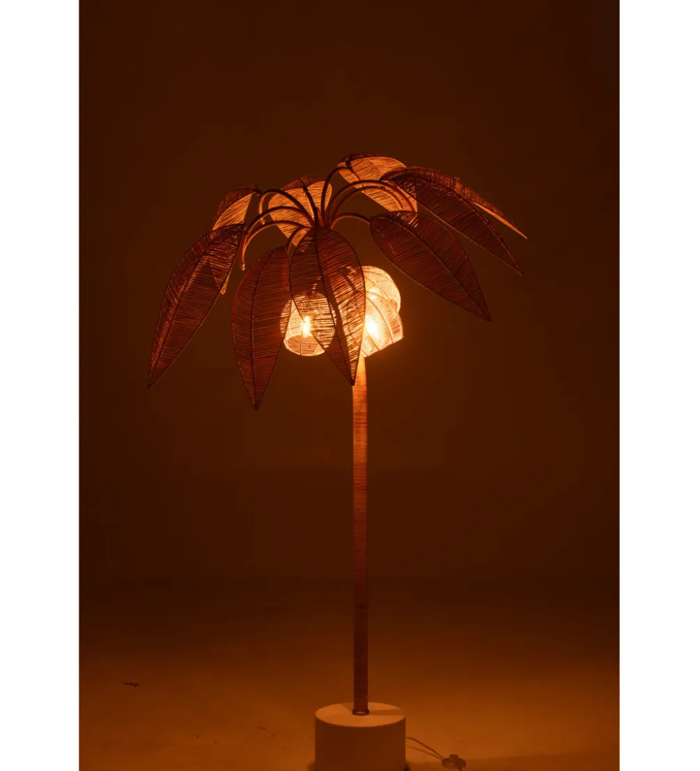Lampa podłogowa PALMA KOKOSOWA 150 cm naturalna