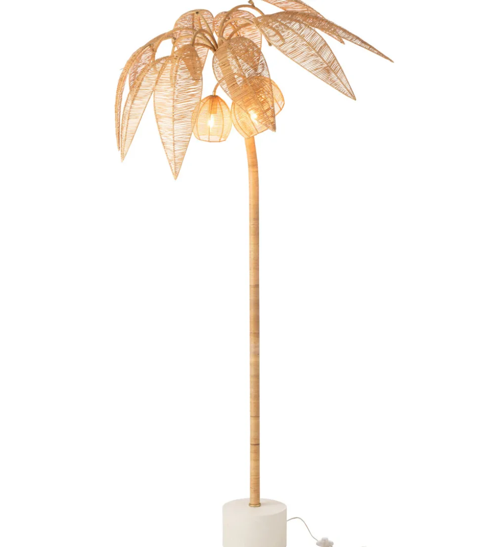 Lampa podłogowa PALMA KOKOSOWA 200 cm naturalna