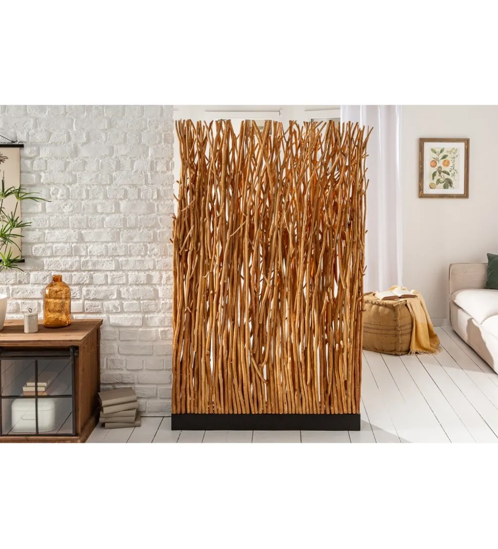 Lampa podłogowa Parave 180 cm longan naturalna