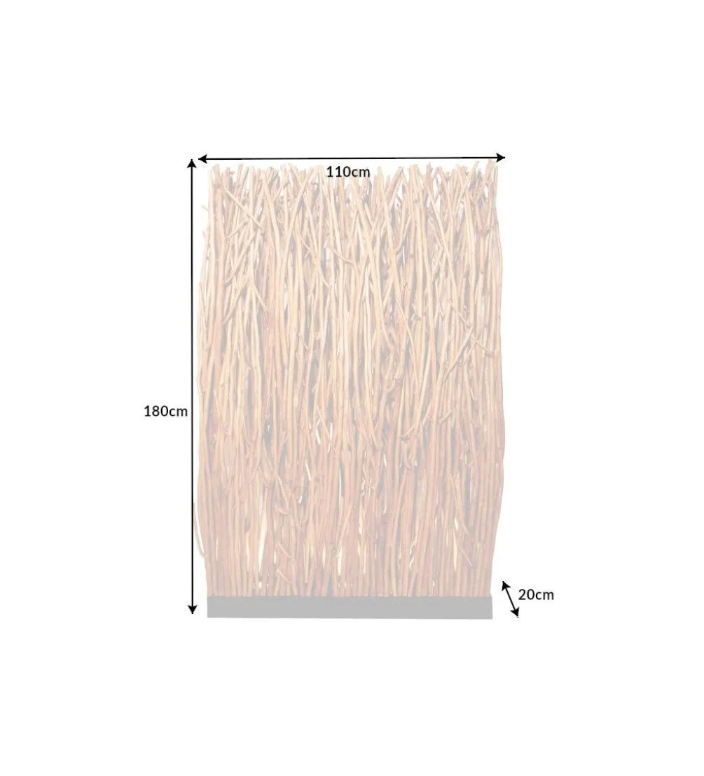 Lampa podłogowa Parave 180 cm longan naturalna