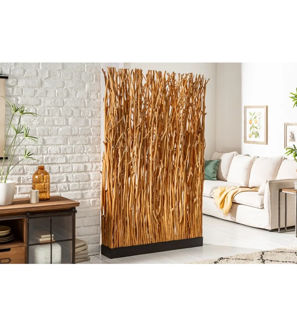 Lampa podłogowa Parave 180 cm longan naturalna