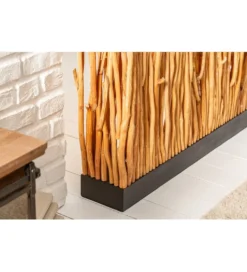 Lampa podłogowa Parave 180 cm longan naturalna