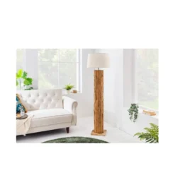 Lampa podłogowa PATRAS 175 cm beżowa