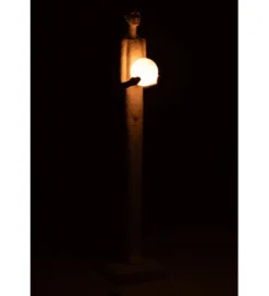 Lampa podłogowa PERSON 151 cm biała