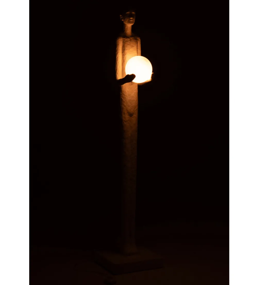 Lampa podłogowa PERSON 151 cm biała