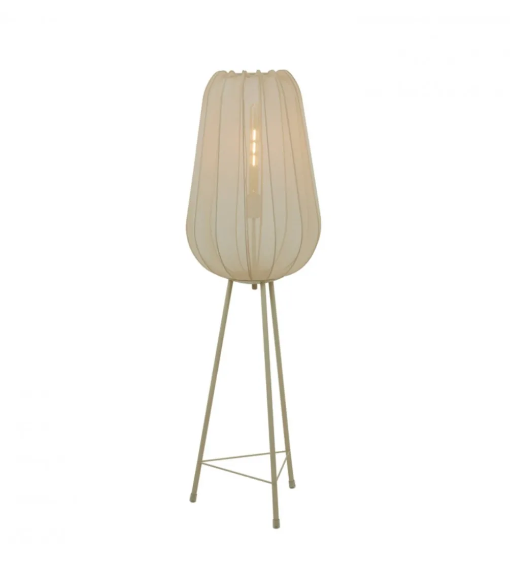 Lampa podłogowa PLUMERIA 42 cm piaskowa