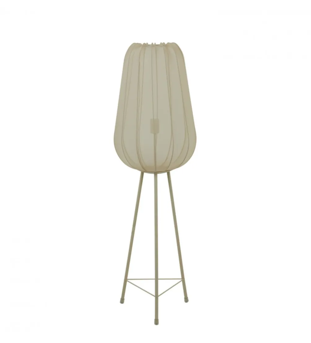 Lampa podłogowa PLUMERIA 42 cm piaskowa