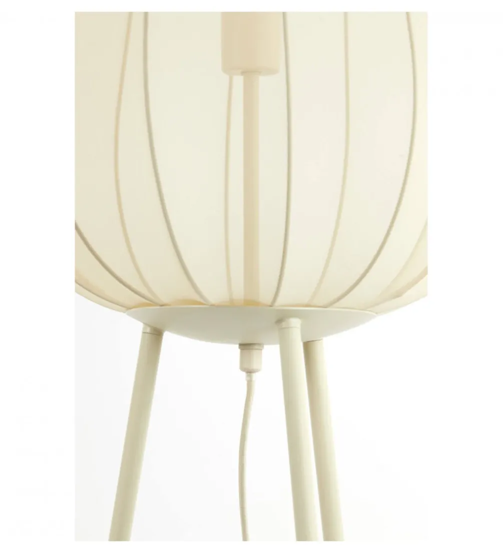 Lampa podłogowa PLUMERIA 42 cm piaskowa