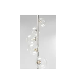 Lampa podłogowa SCALA BALLS 160 cm srebrna