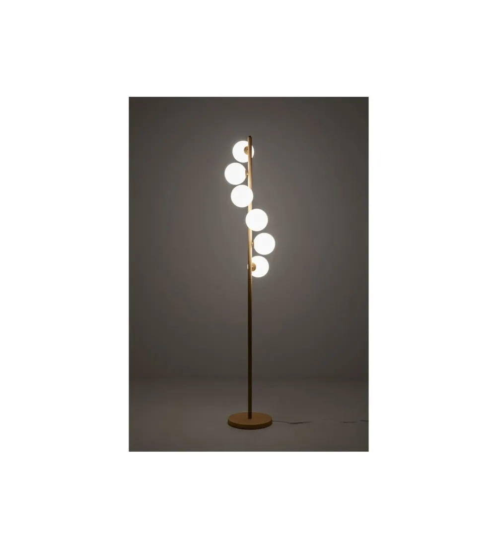 Lampa podłogowa SCALA BALLS 160 cm beżowa