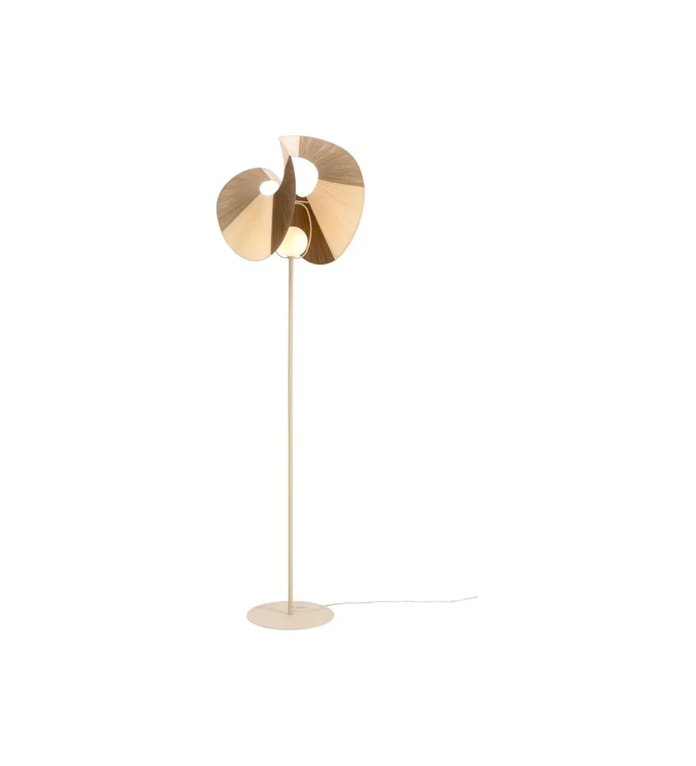Lampa podłogowa SELLA 160 cm beżowa