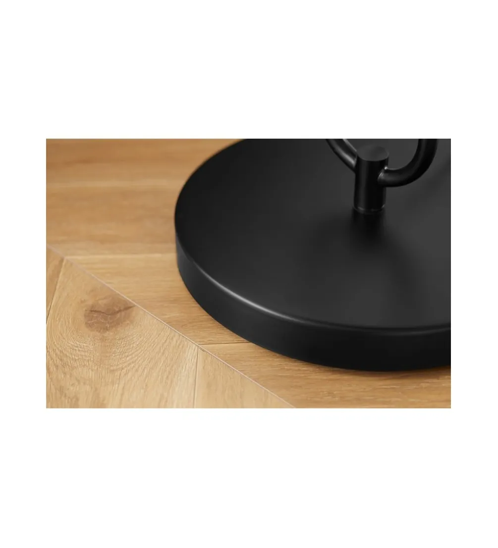 Lampa podłogowa SERVI 175 cm czarna