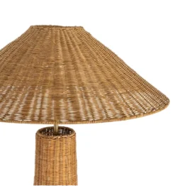 Lampa podłogowa SEULO 147 cm rattanowa