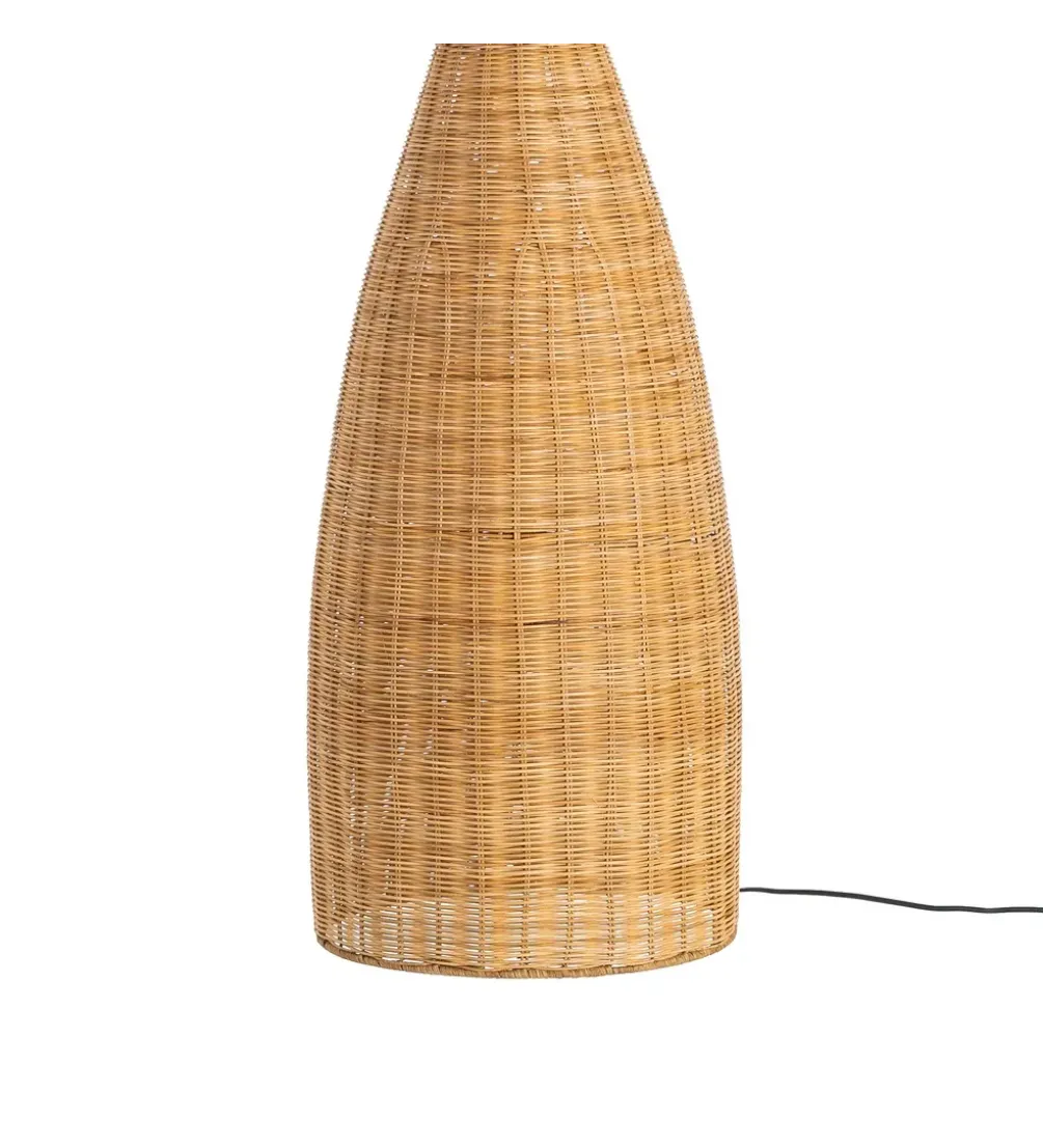 Lampa podłogowa SEULO 118 cm rattanowa