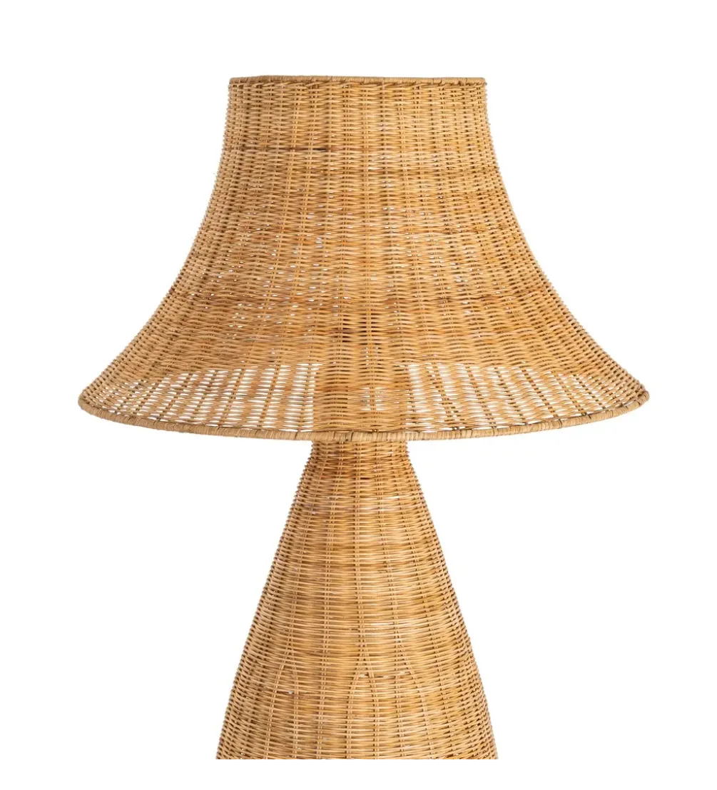 Lampa podłogowa SEULO 118 cm rattanowa