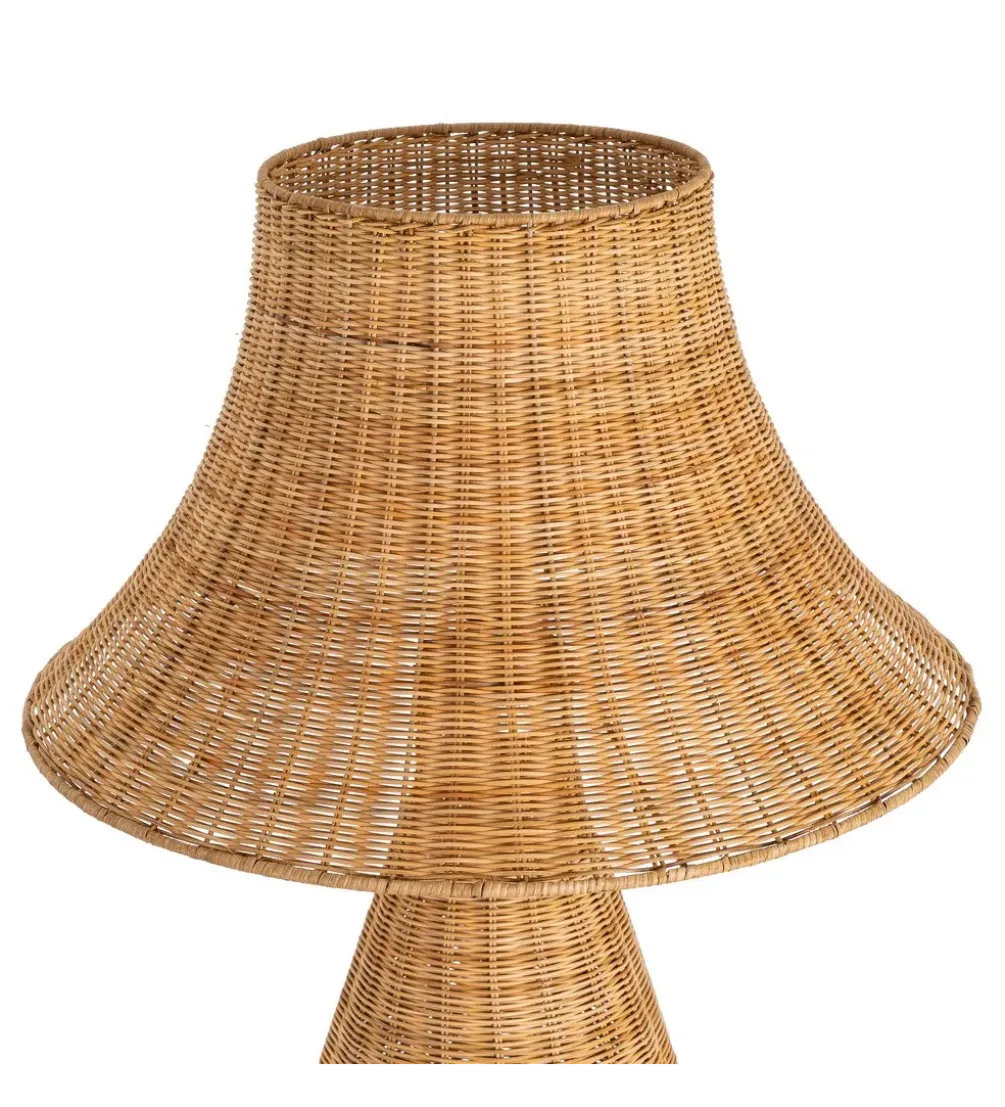 Lampa podłogowa SEULO 118 cm rattanowa