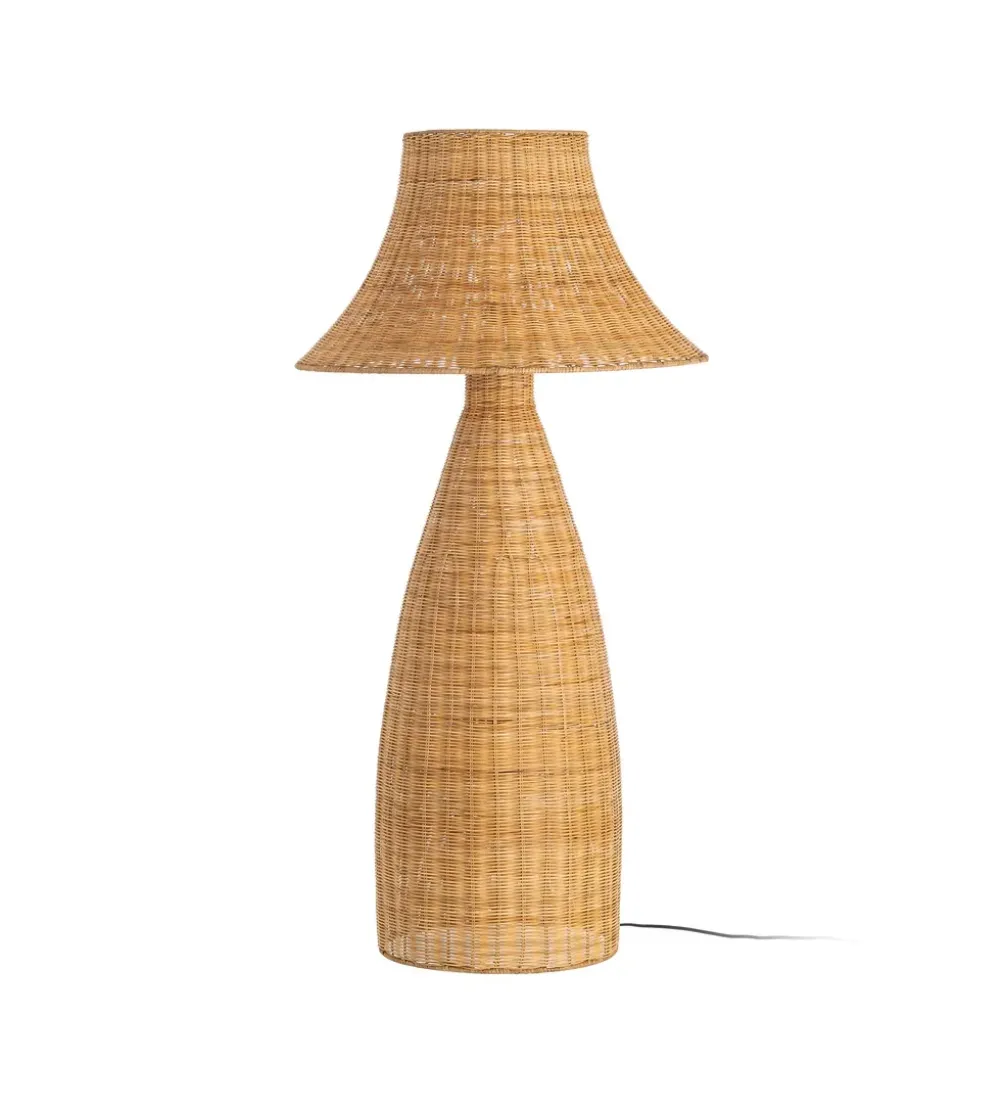 Lampa podłogowa SEULO 118 cm rattanowa