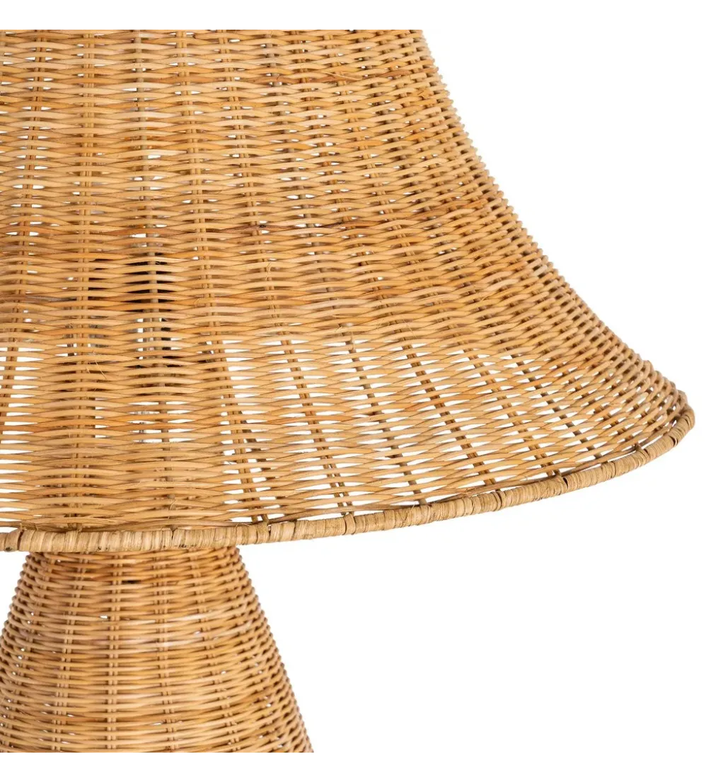 Lampa podłogowa SEULO 118 cm rattanowa