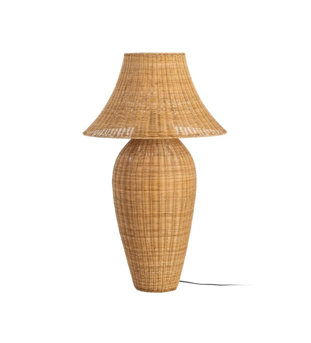 Lampa podłogowa SEULO 99 cm rattanowa