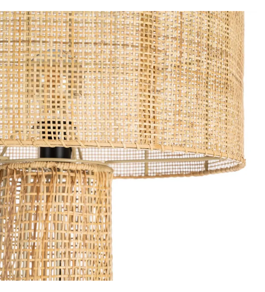 Lampa podłogowa SEULO 154 cm rattan