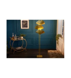 Lampa podłogowa SORIA 160 cm złota