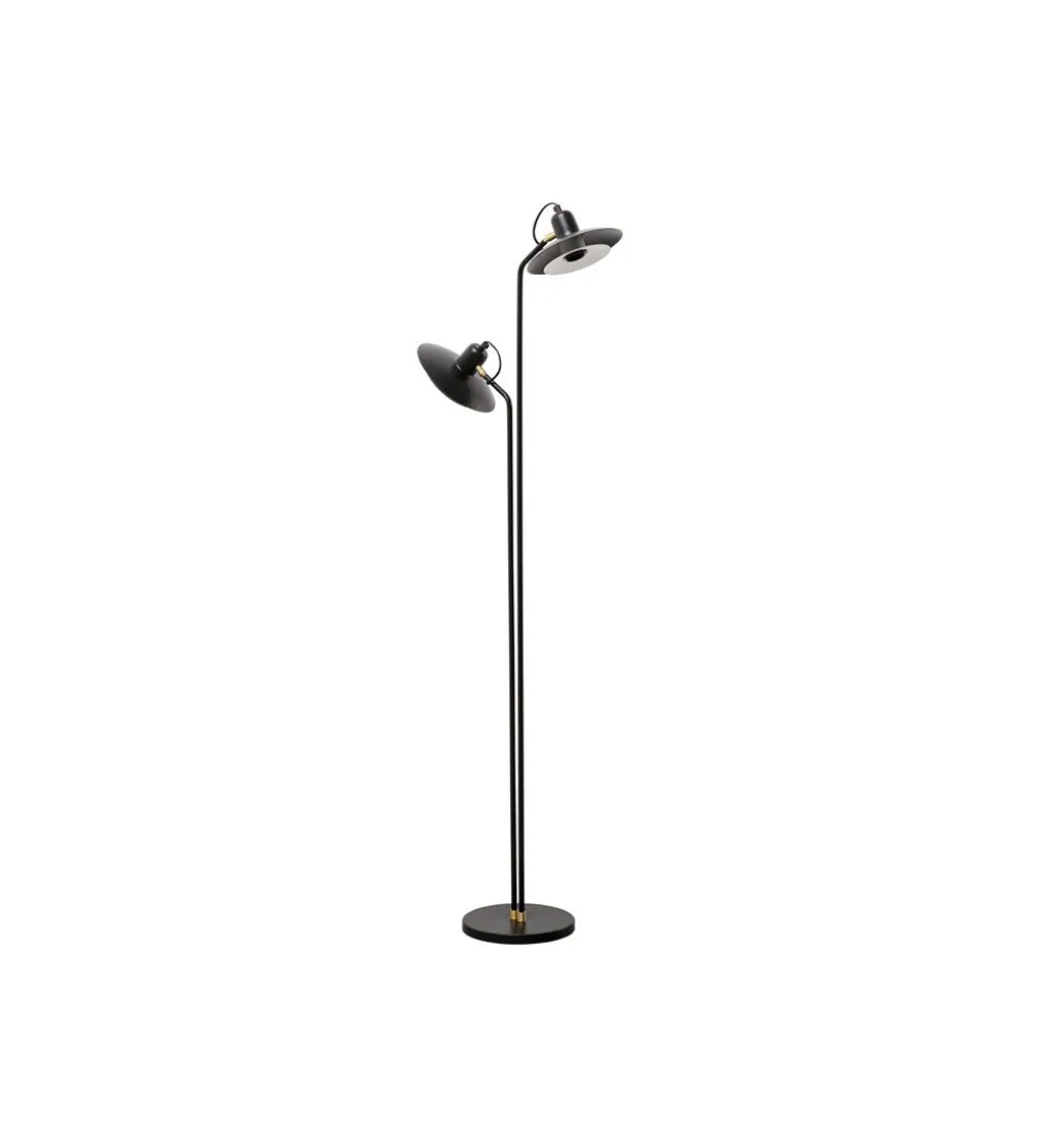 Lampa podłogowa SPEAKER DUO 149 cm czarna