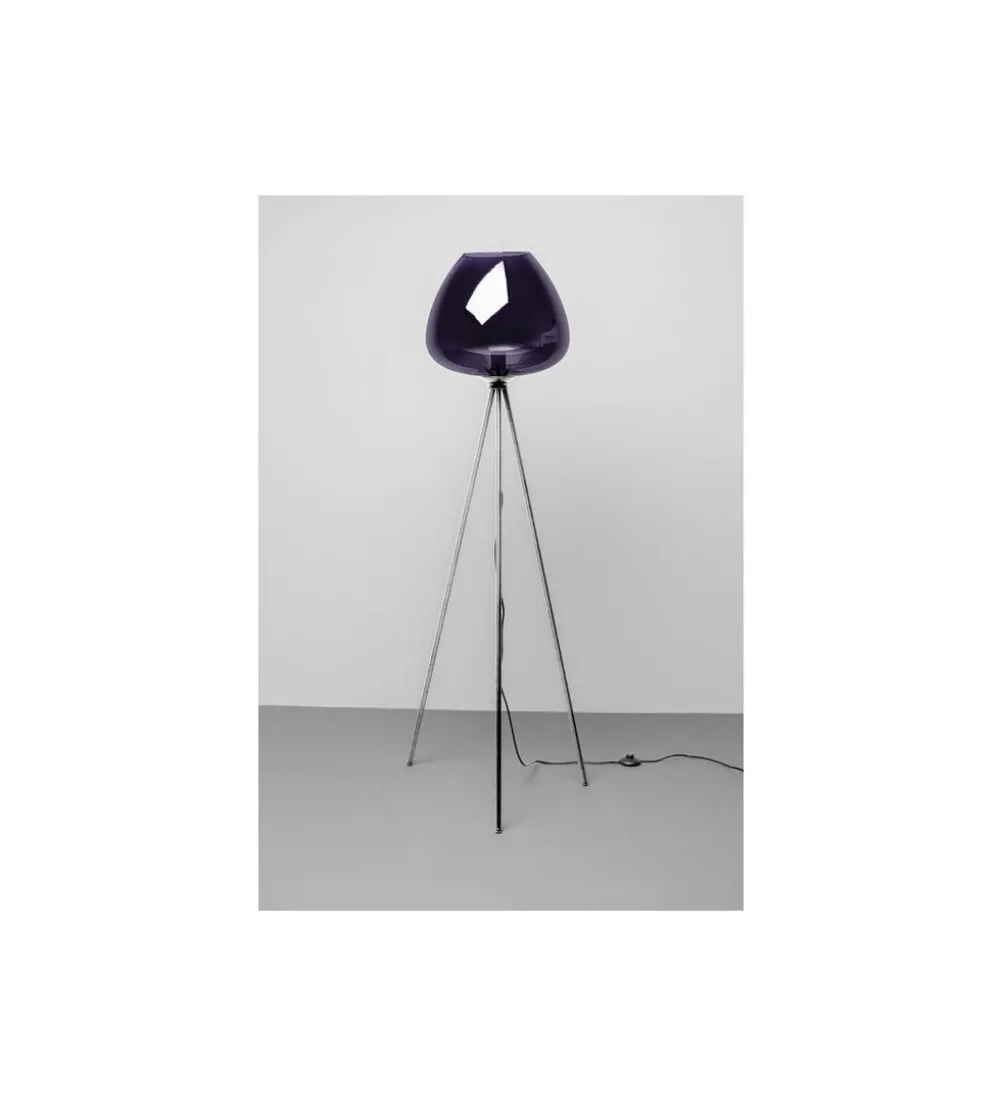 Lampa podłogowa SPHERE NIGHT 146 cm niebieska