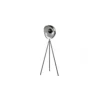 Lampa podłogowa Studio 146 cm czarno srebrna