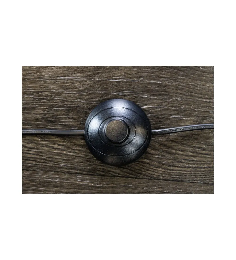 Lampa podłogowa Studio 146 cm czarno srebrna
