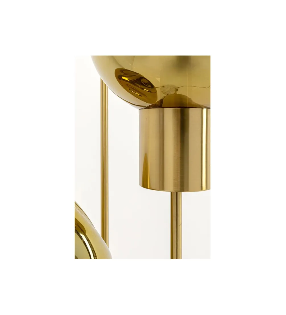 Lampa podłogowa SUPERNOVA AMBER 160 cm złota