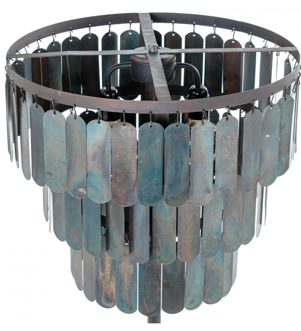 Lampa podłogowa TECHO 150 x 50 cm czarna