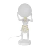 Lampa stołowa AHILL 44 cm biała